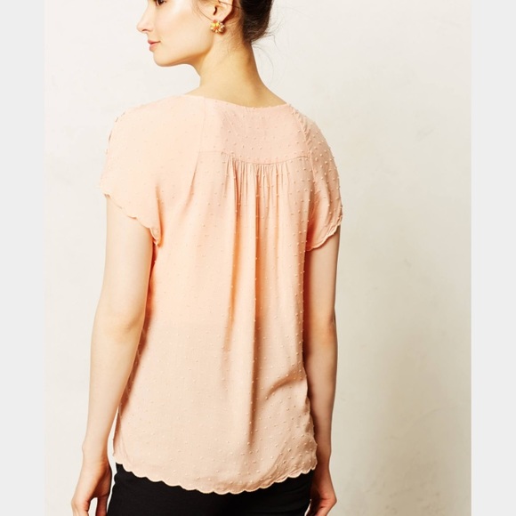 Maeve Swiss dot flutter sleeve - Picture 4 of 7